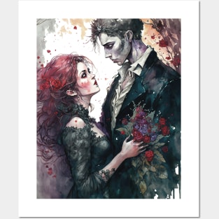 Gothic Valentines #3 Posters and Art